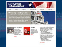 Tablet Screenshot of levineandassociates.com